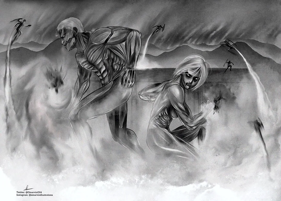 Omarvin Arts Attack on Titan