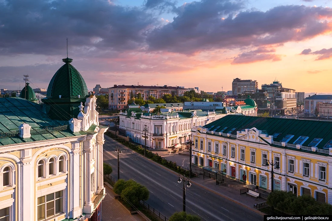 Омск летом