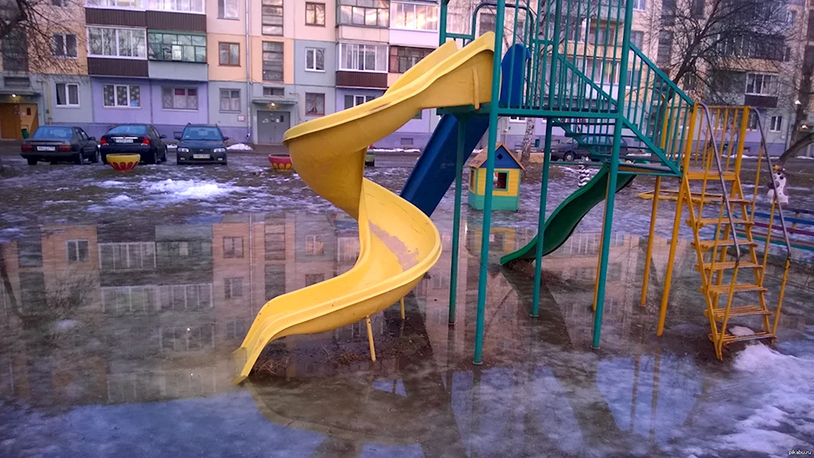 Опасные горки для детей