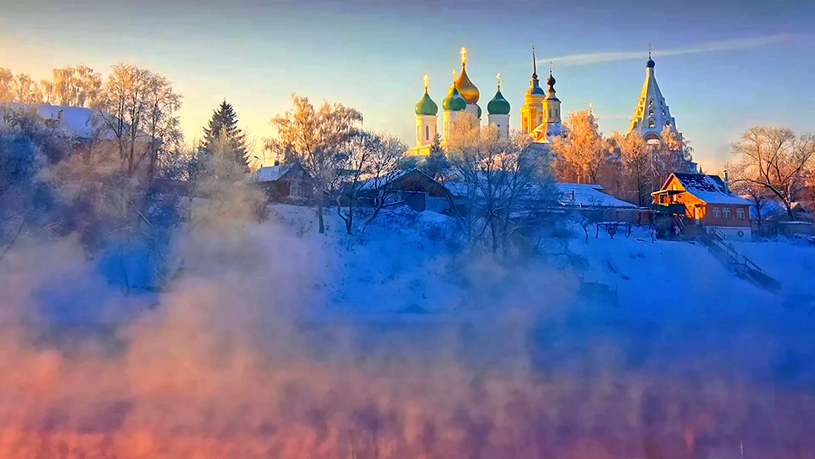 Оптина пустынь осень