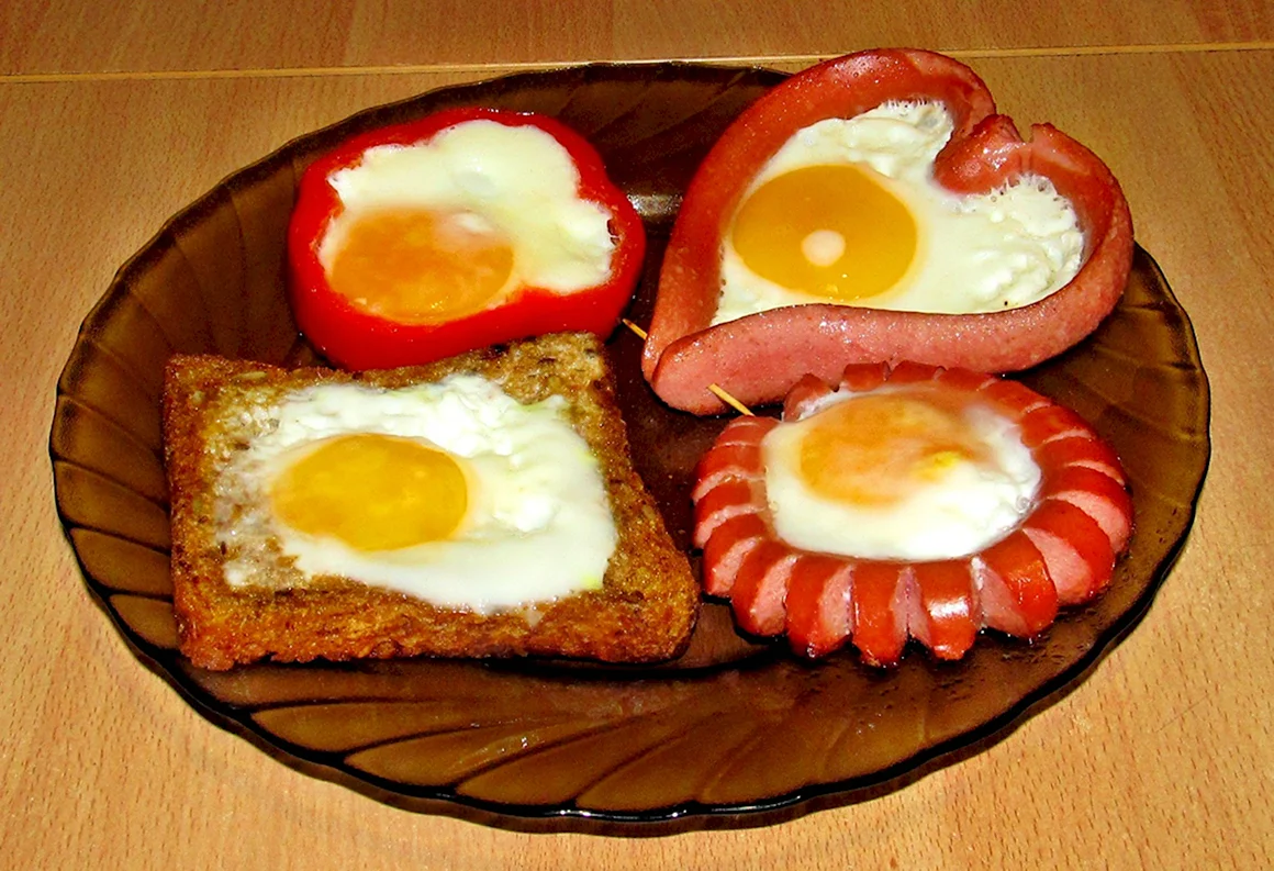 Оригинальная яичница