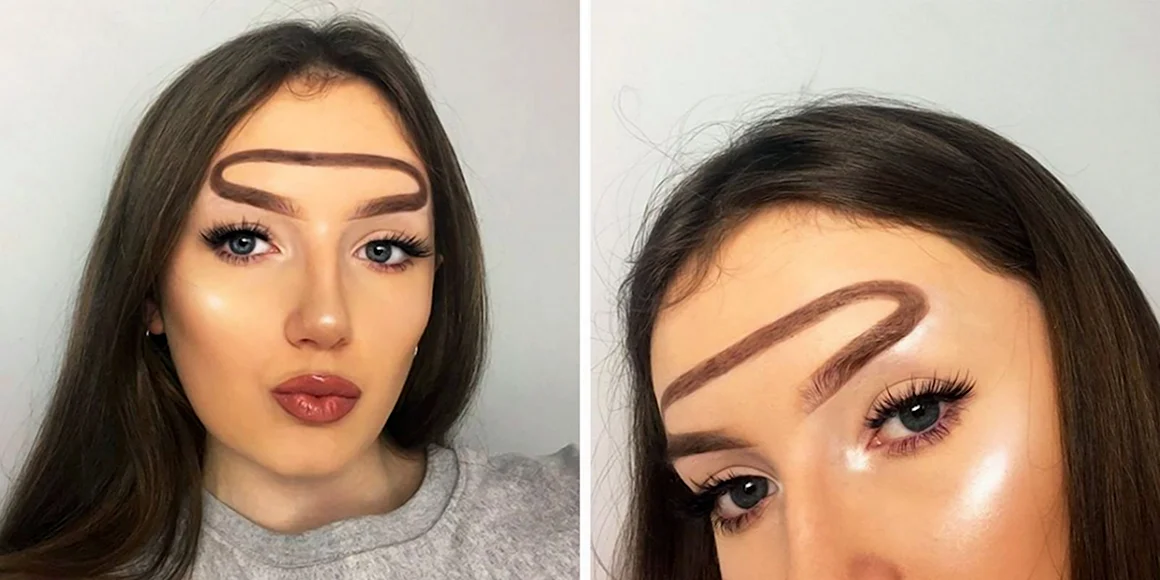Оригинальные брови