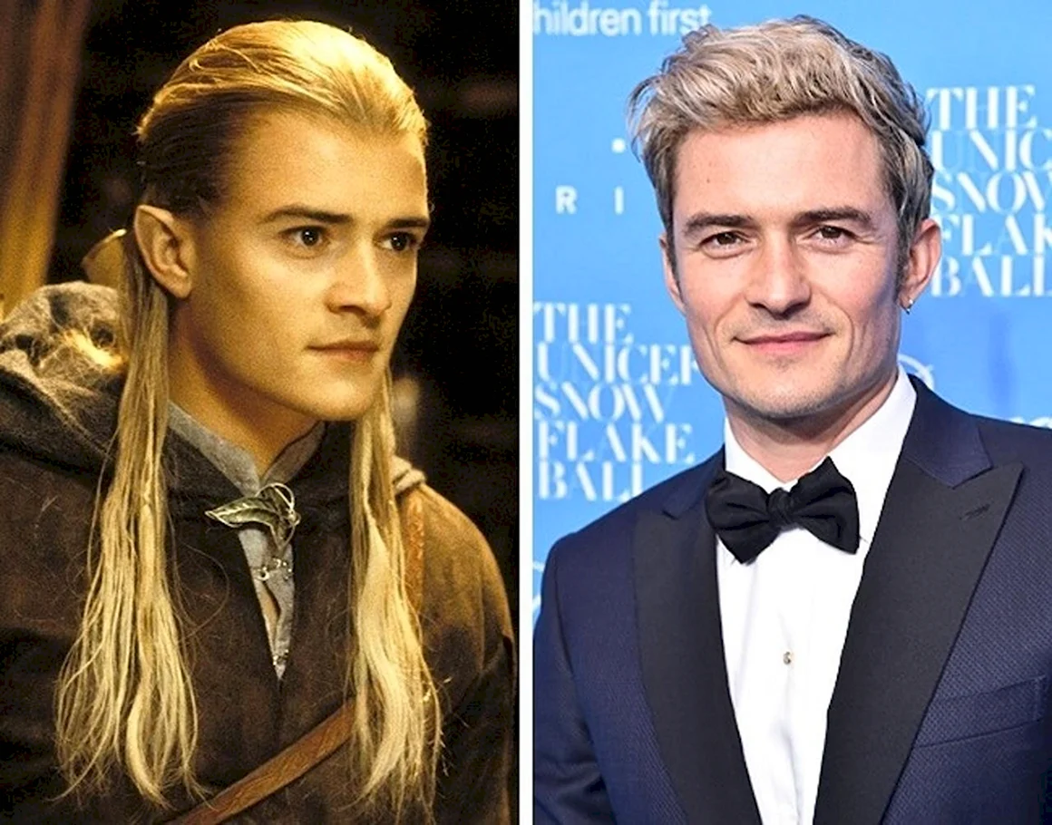 Орландо Блум Леголас и Уилл Тернер