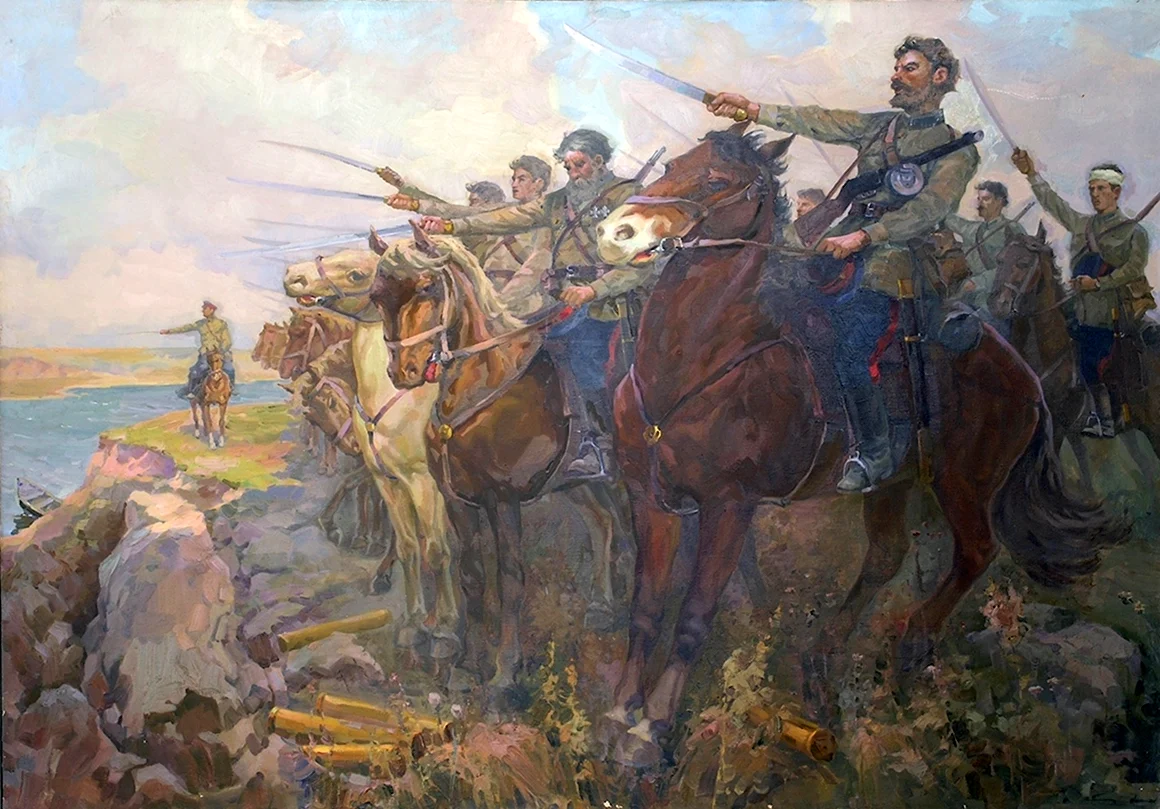 Осада Азова казаками картина
