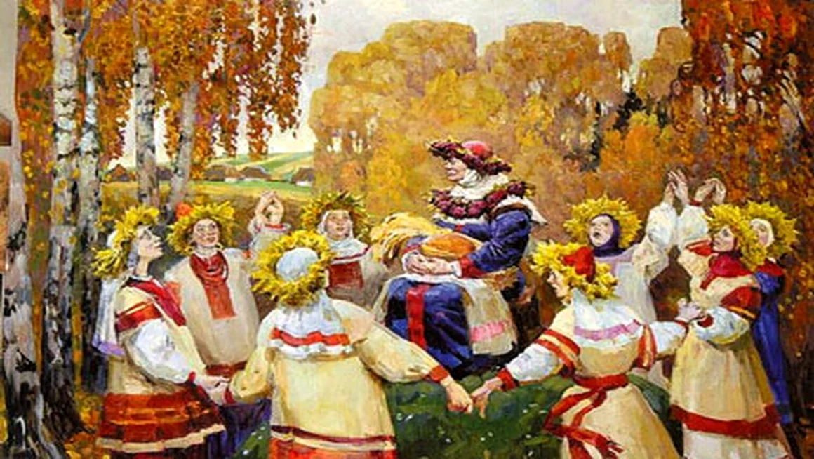 Осенины праздник урожая на Руси