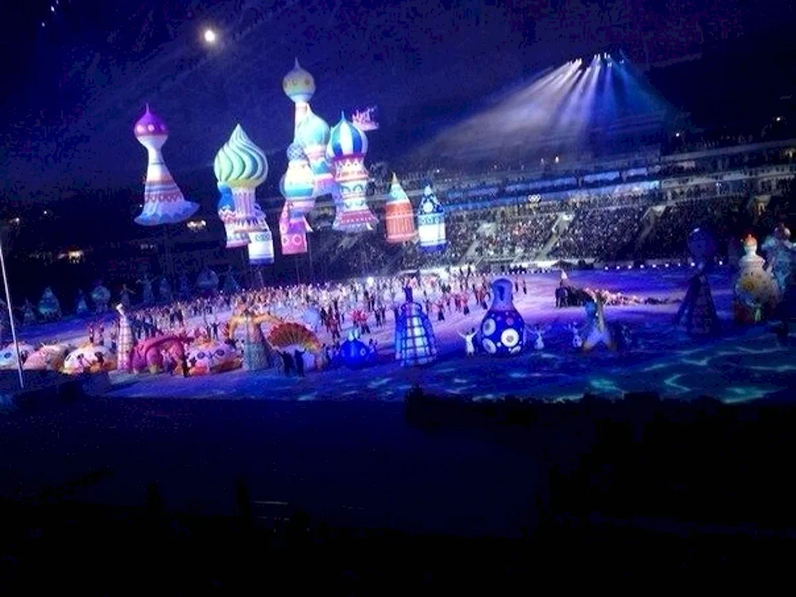 Открытие олимпиады в Сочи 2014