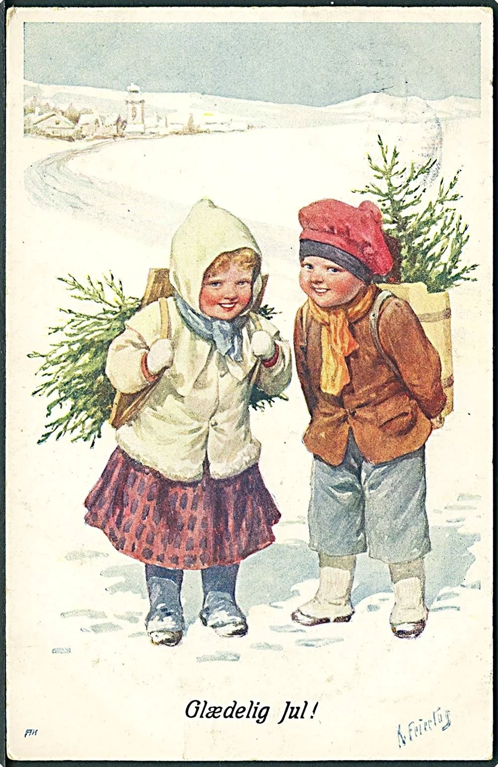 Открытки Карл Фейертаг