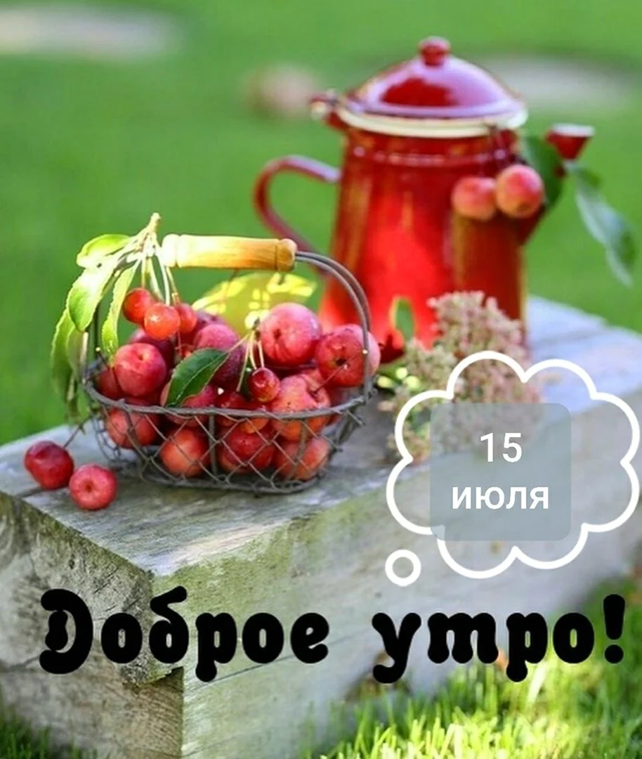 Открытки с добрым утром с овощами