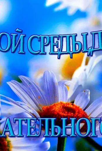 Открытки с добрым утром среды