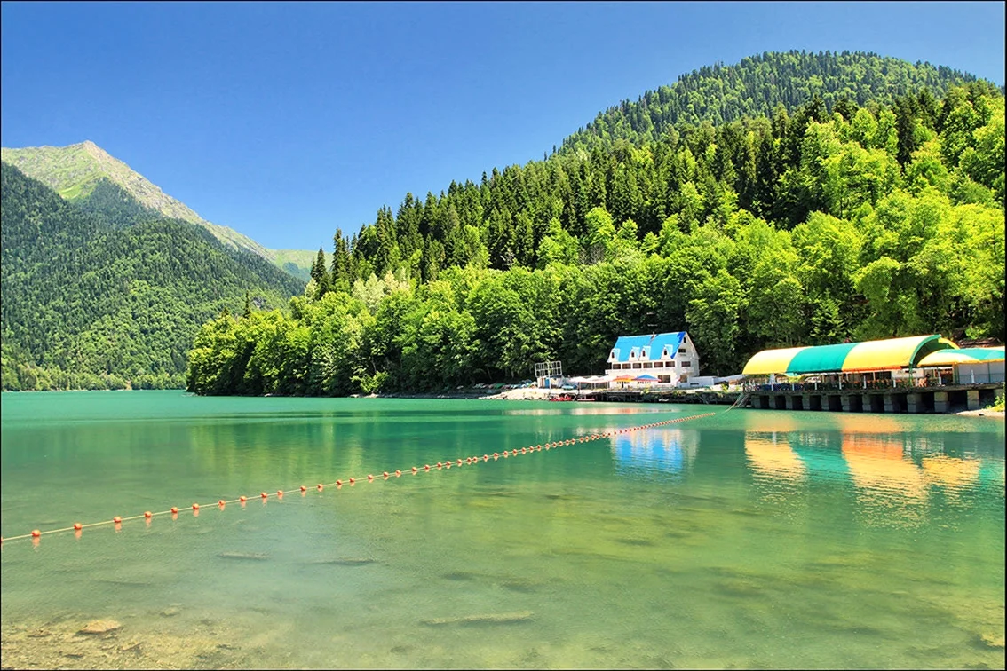 Озера Рицца Абхазия красота