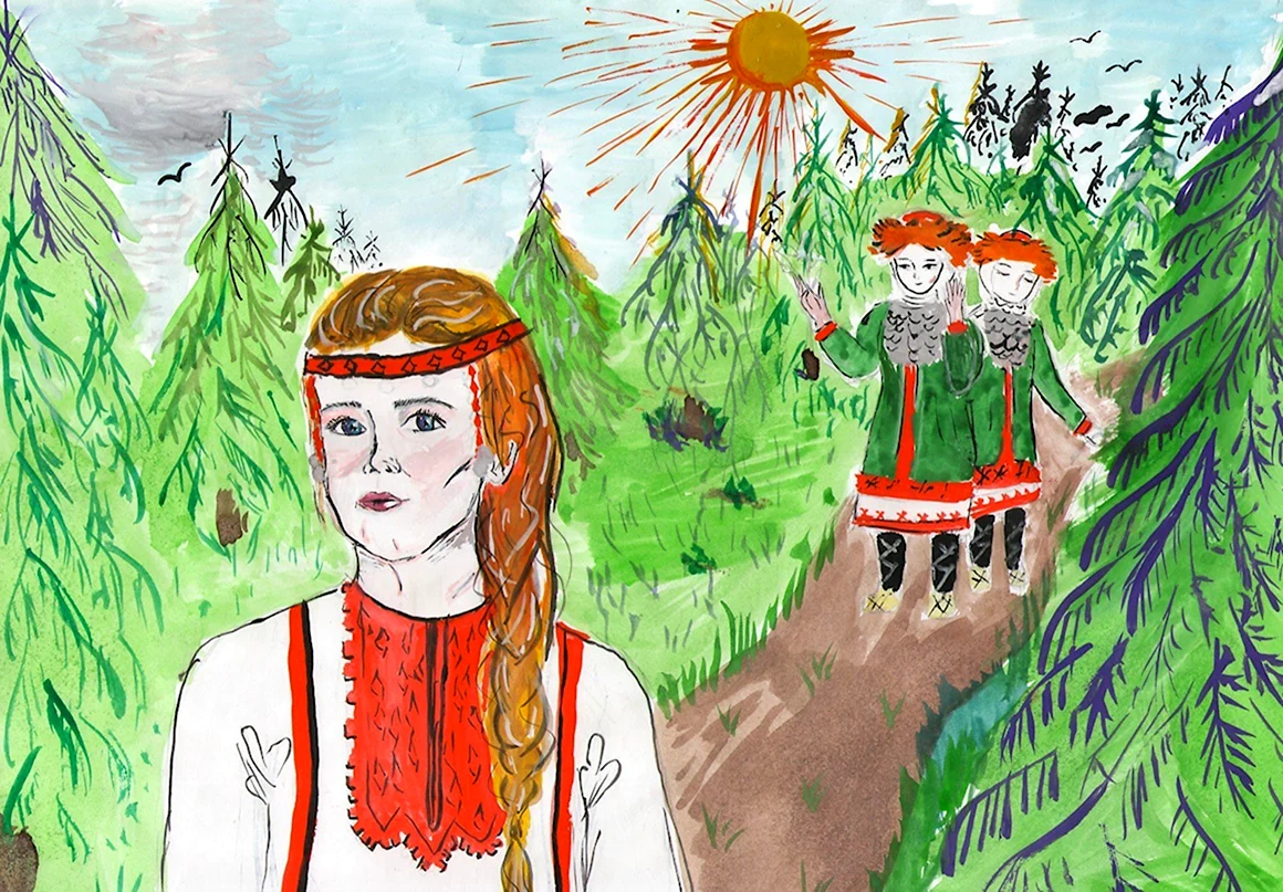 Пампалче Марийская сказка