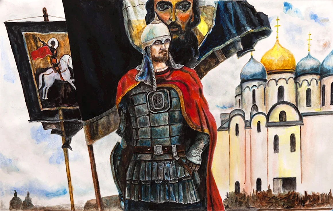 Пантюхин Юрий Александр Невский триптих «за землю русскую»