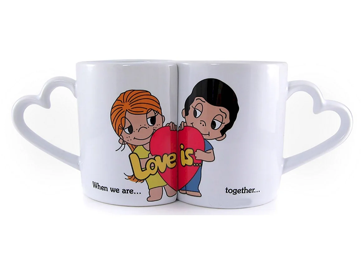 Парные кружки Love is