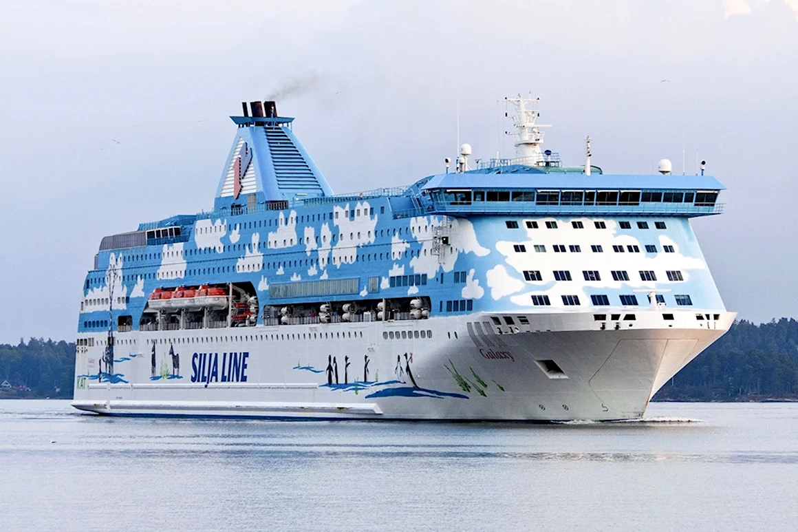 Паром Silja line Хельсинки Стокгольм