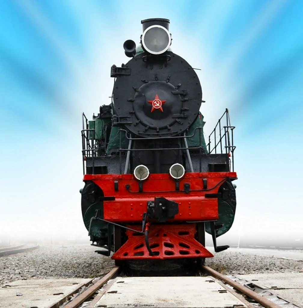 Паровоз Локомотив электровоз