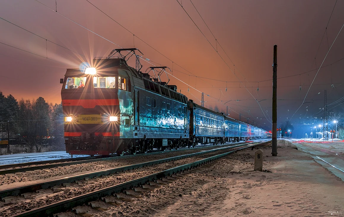Пассажирский электровоз чс4т