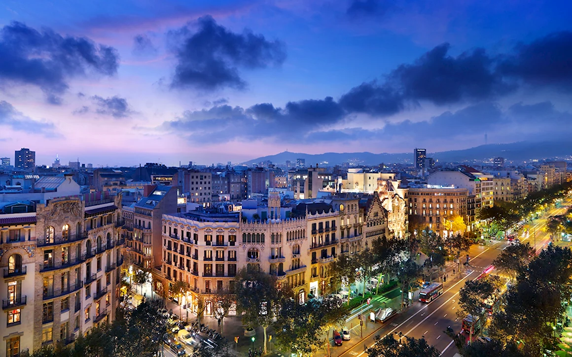 Passeig de Gracia Барселона