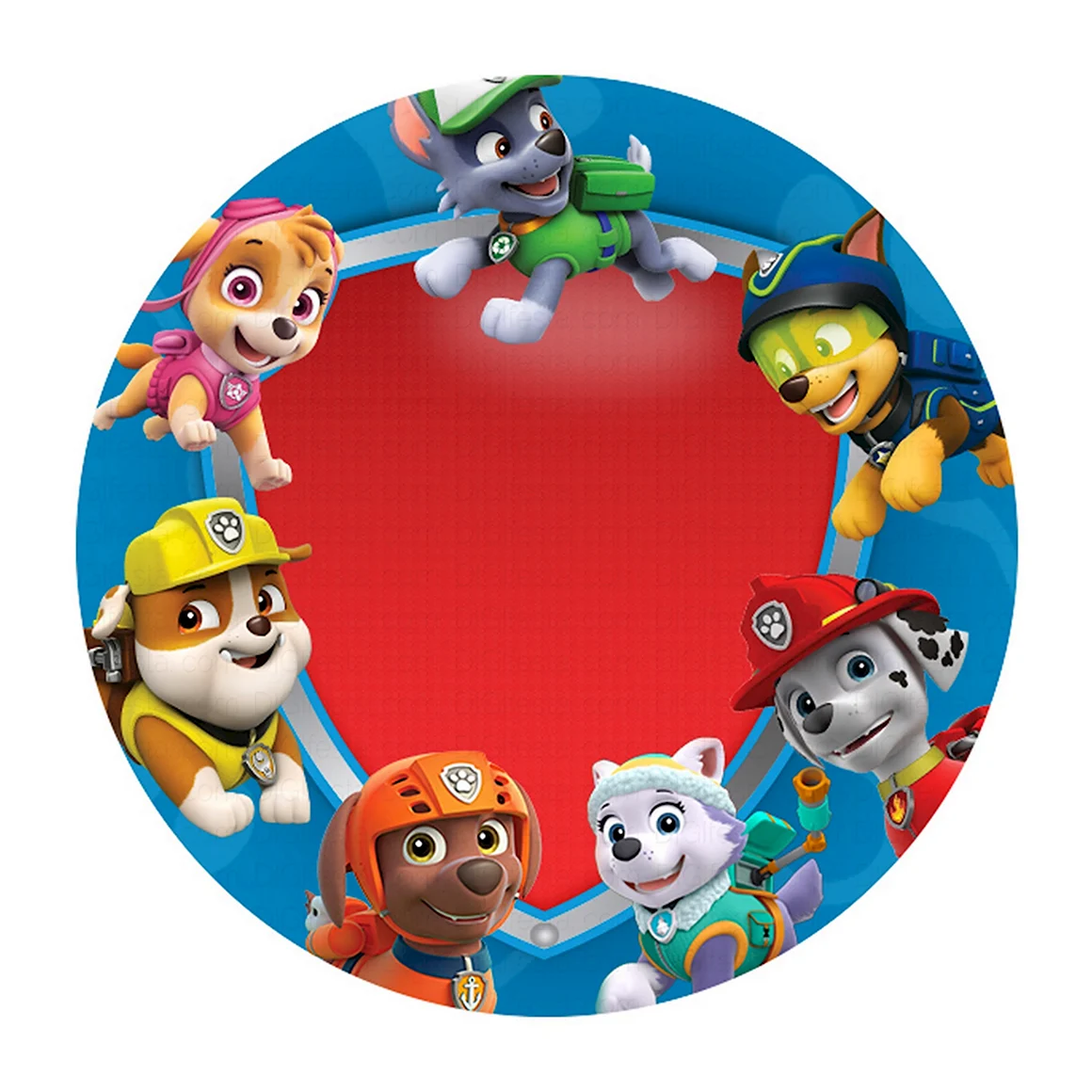 Paw Patrol круг