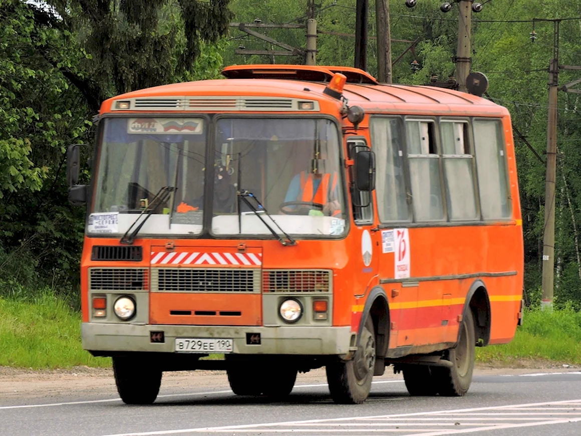 ПАЗ 32053 оранжевый
