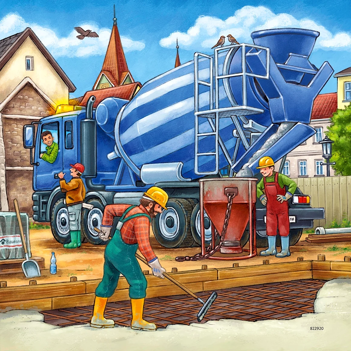 Пазл Ravensburger стройка