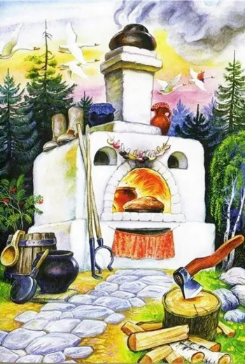 Печка Иван гуси лебеди