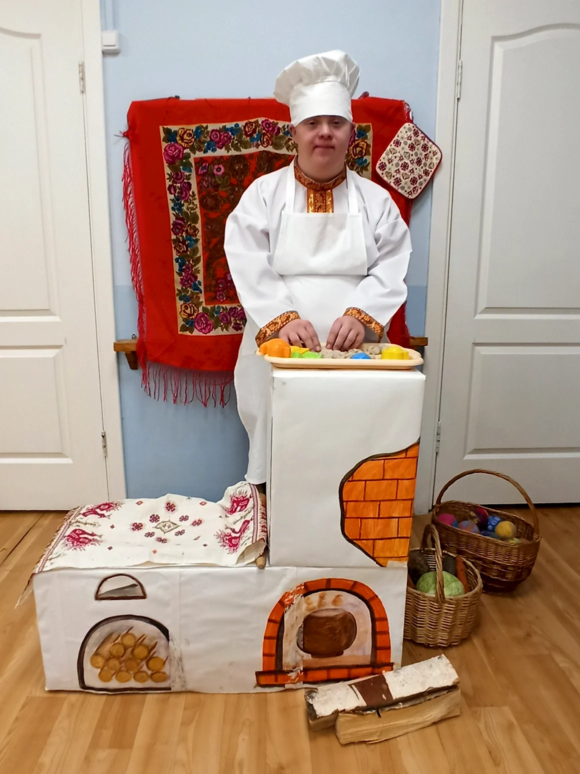 Печка из сказки гуси