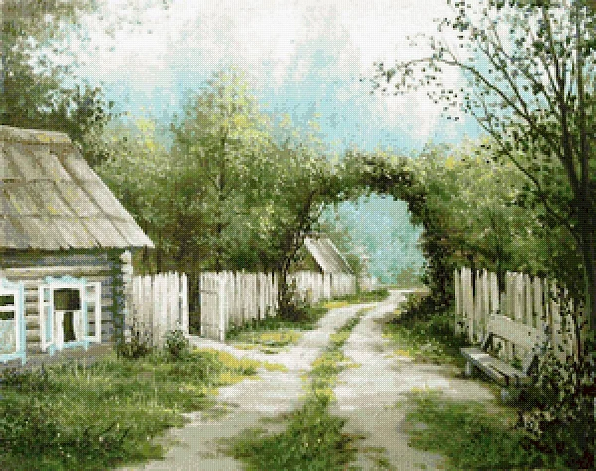 Пейзаж Чувашев Олег картины