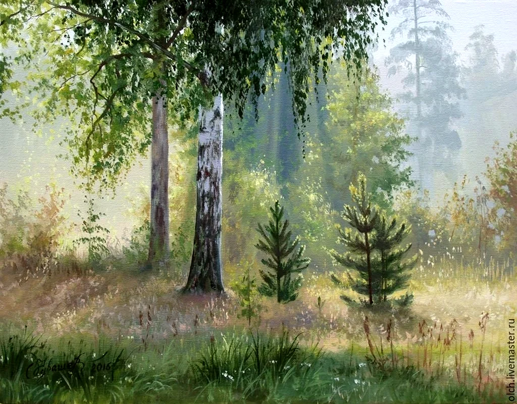Пейзаж Чувашев Олег картины