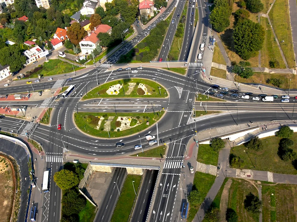 Перекресток дорога