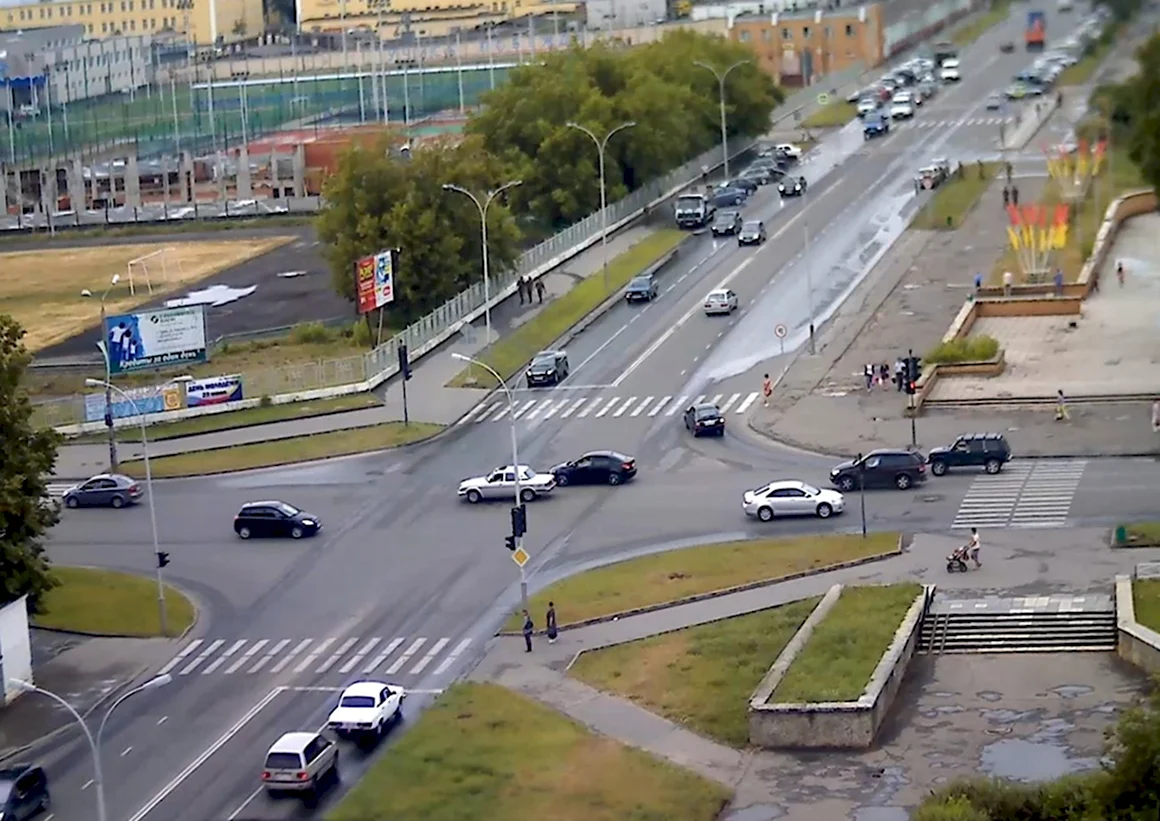 Перекресток Дыбенко Советской армии