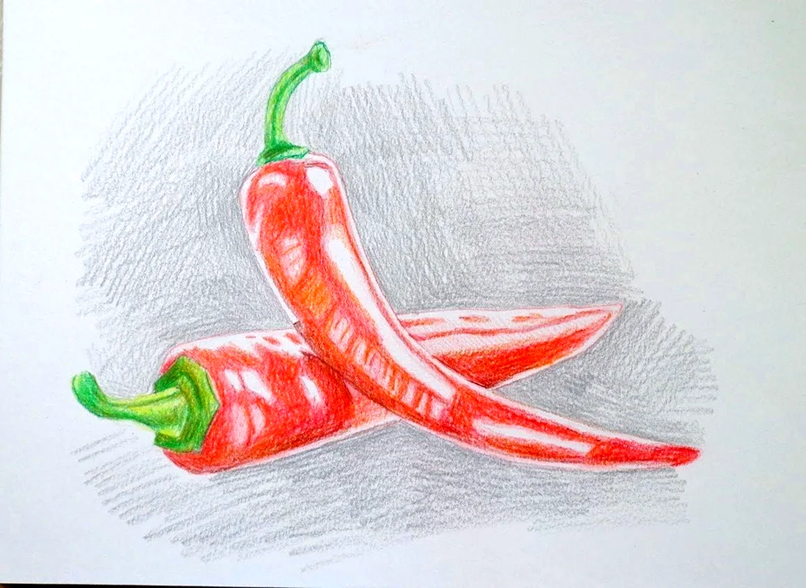 Перец карандашом
