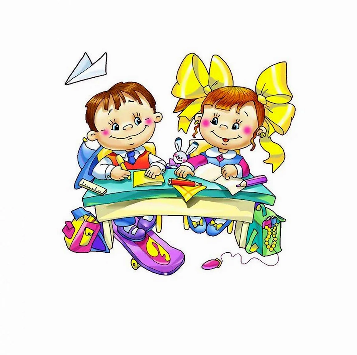 Первоклассник рисунок