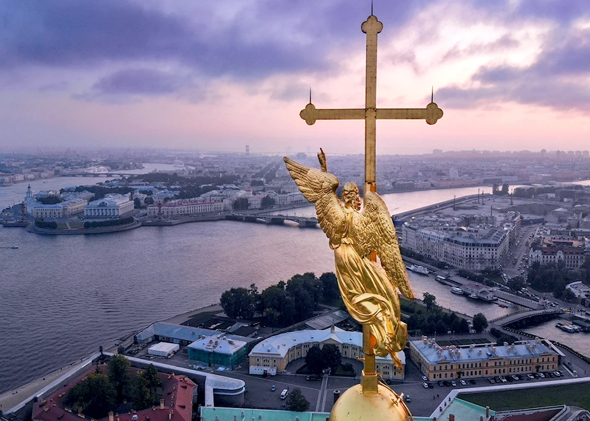 Петропавловский собор Санкт-Петербург шпиль