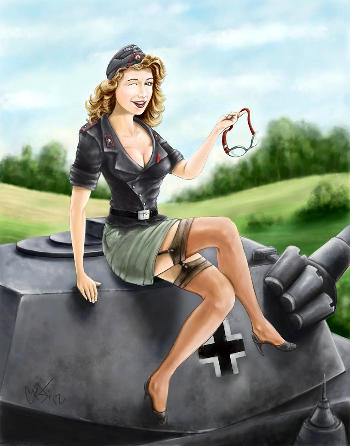 Пин ап World of Tanks