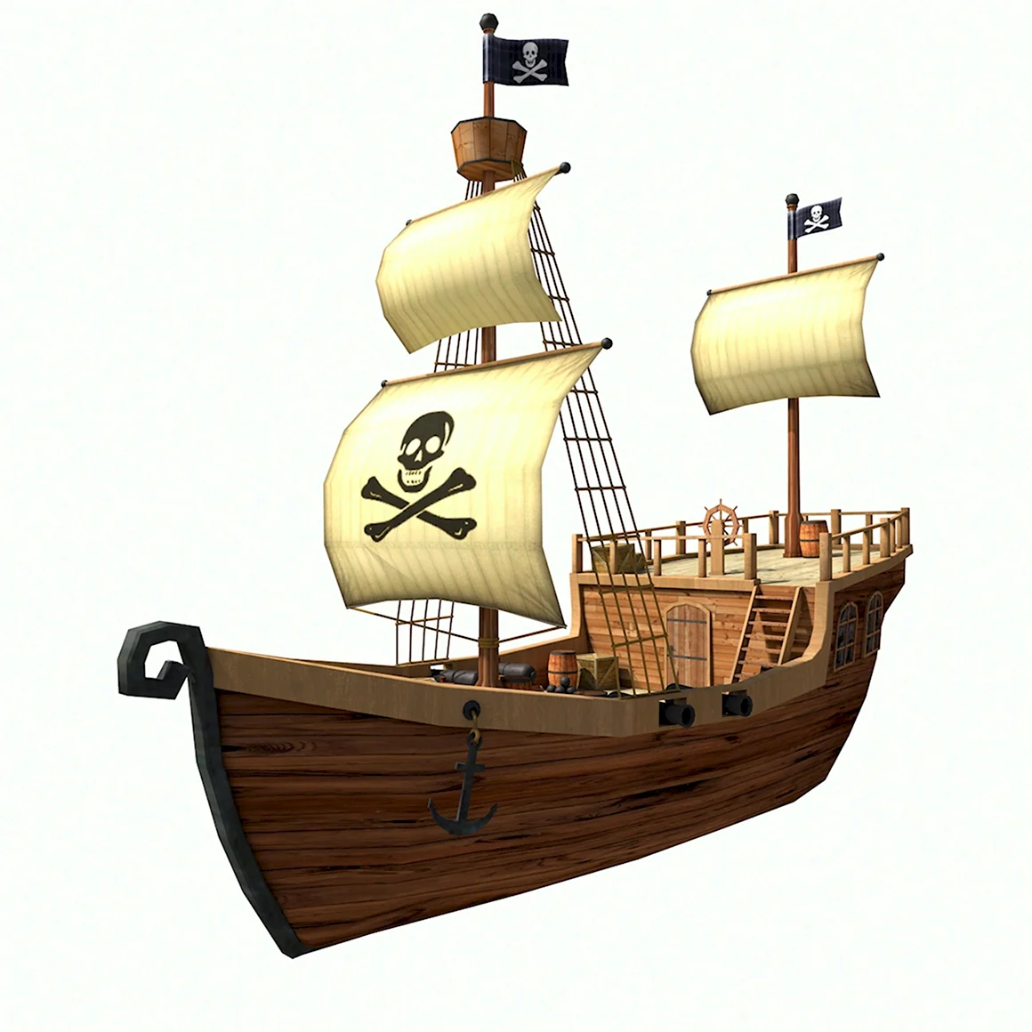 Пиратский корабль