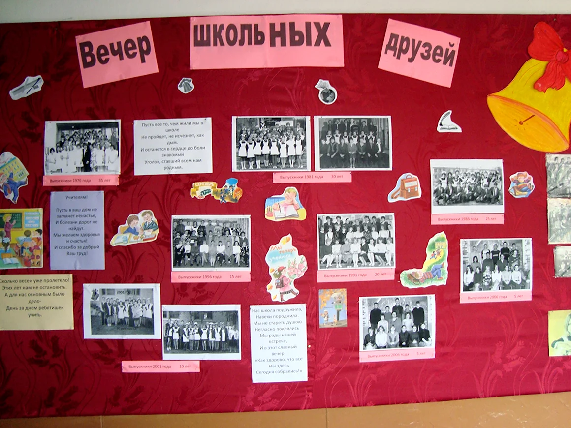 Плакаты для вечера встречи выпускников