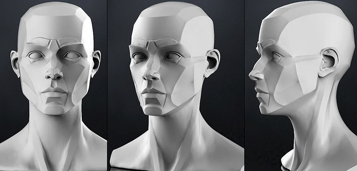 Planar head 3d модель