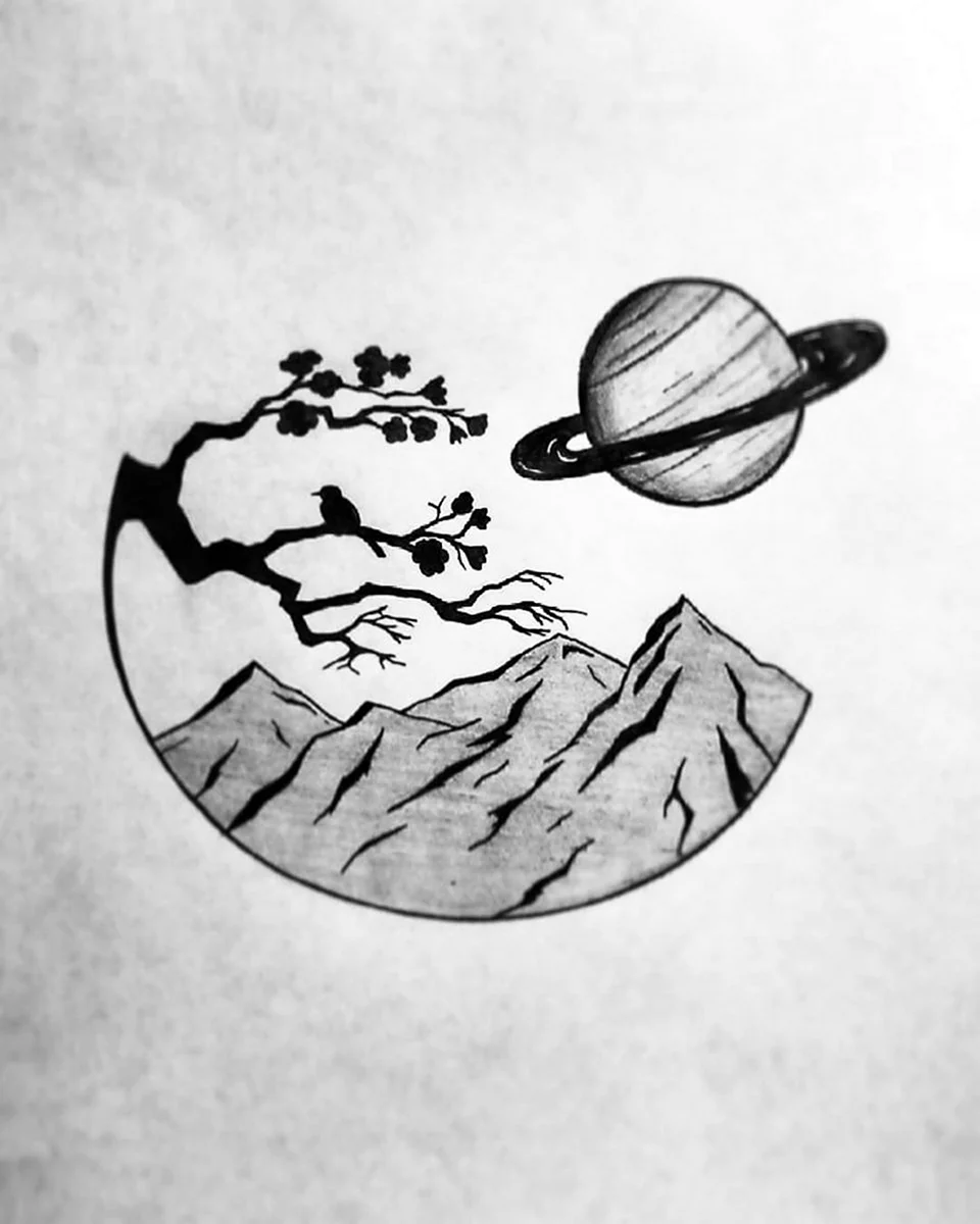 Планеты эскиз