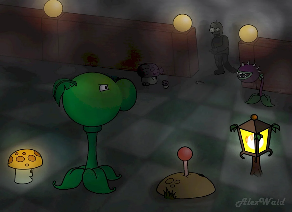 Plants vs Zombies Нейт