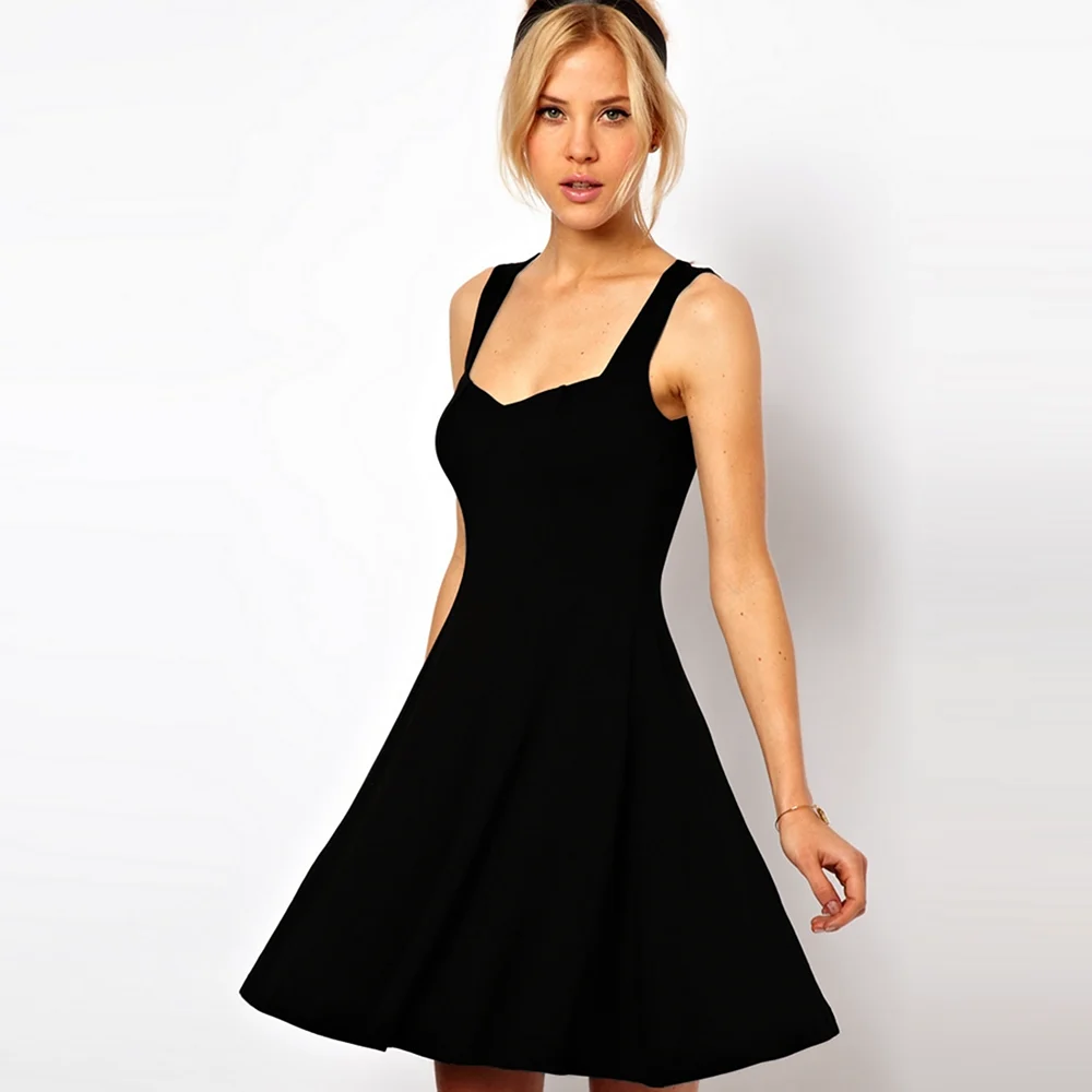 Платье ASOS черное