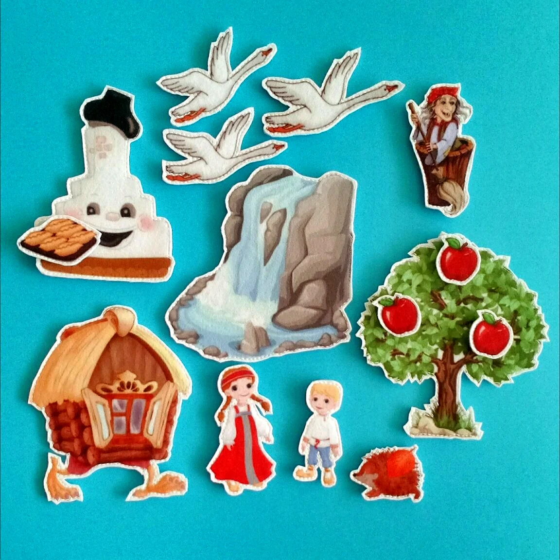Поделка гуси лебеди