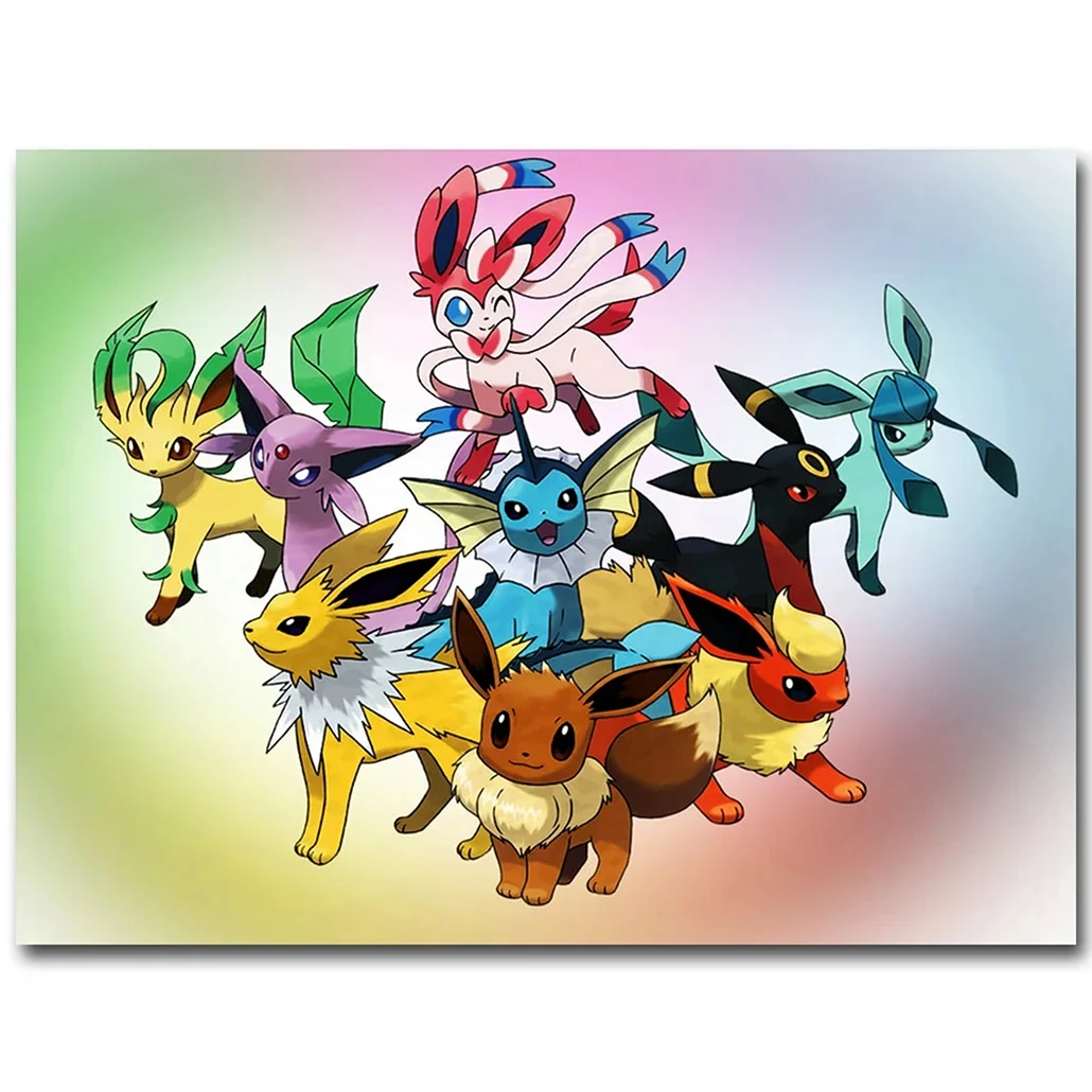 Покемон Eevee Эволюция