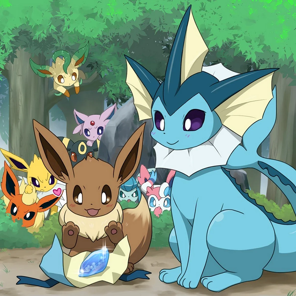 Pokemon eeveelutions