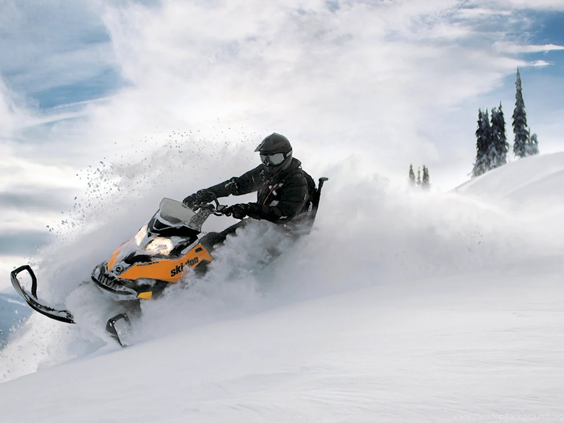 Polaris 4k snowmobile