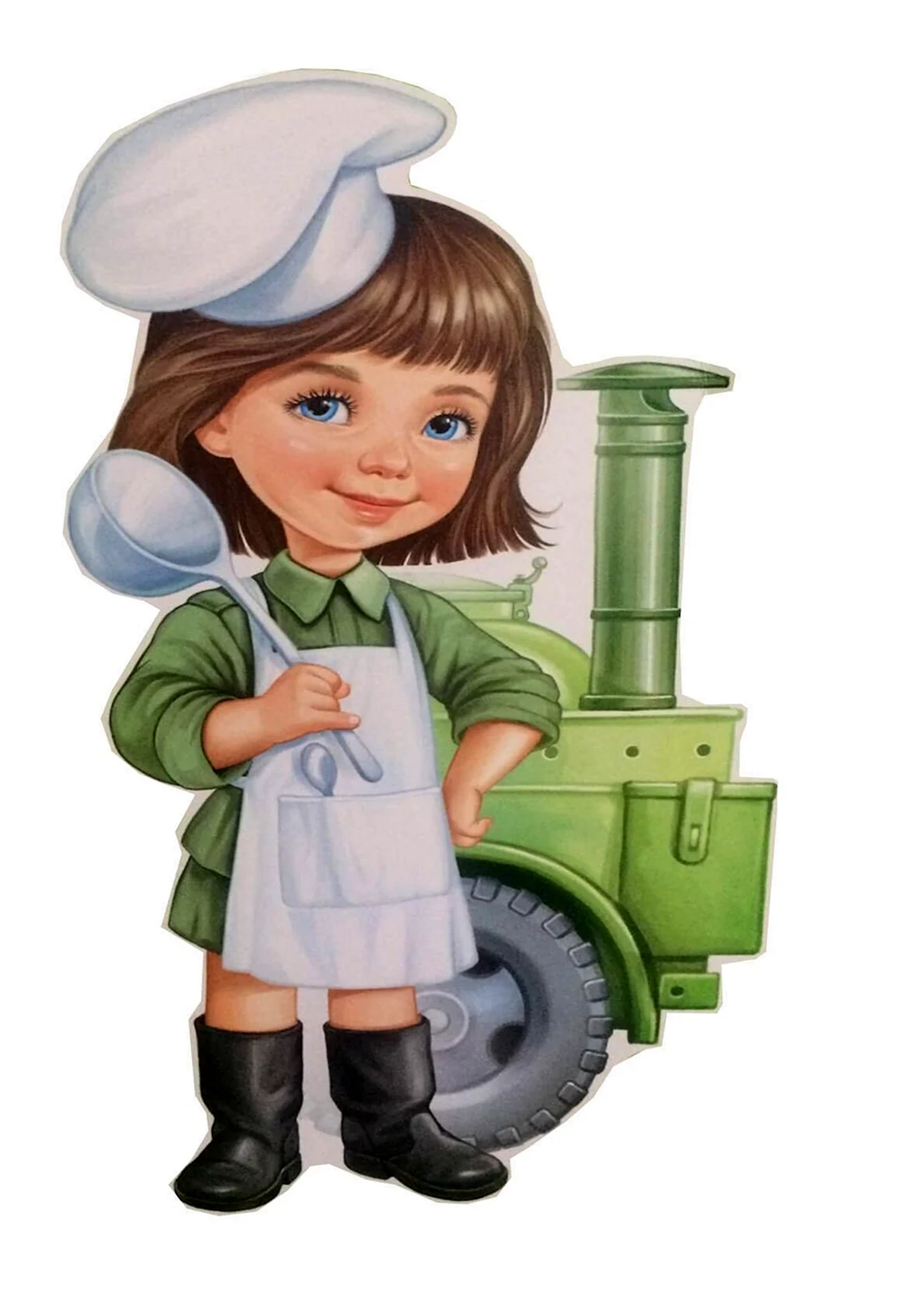 Полевая кухня рисунок