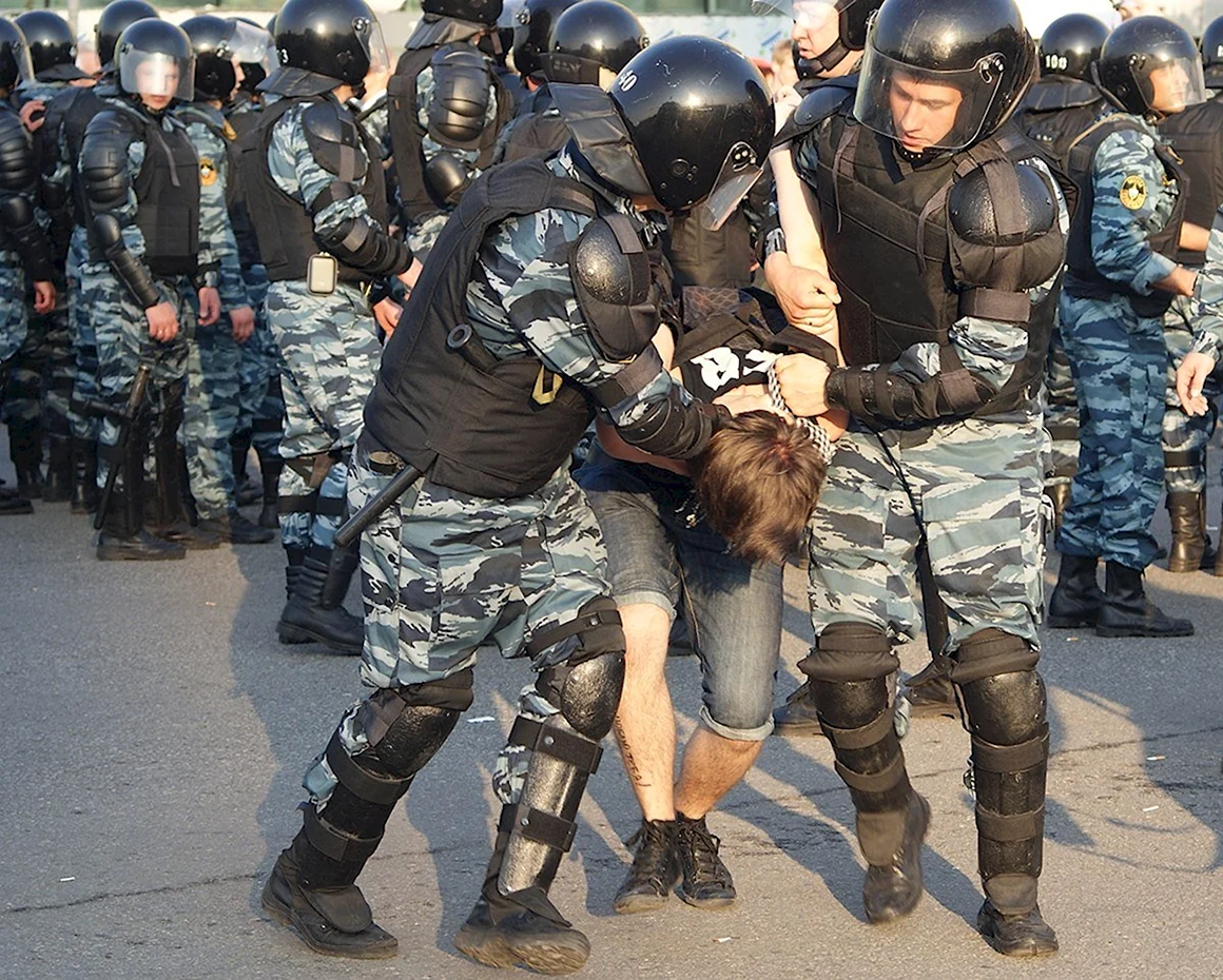 Полиция РФ ОМОН
