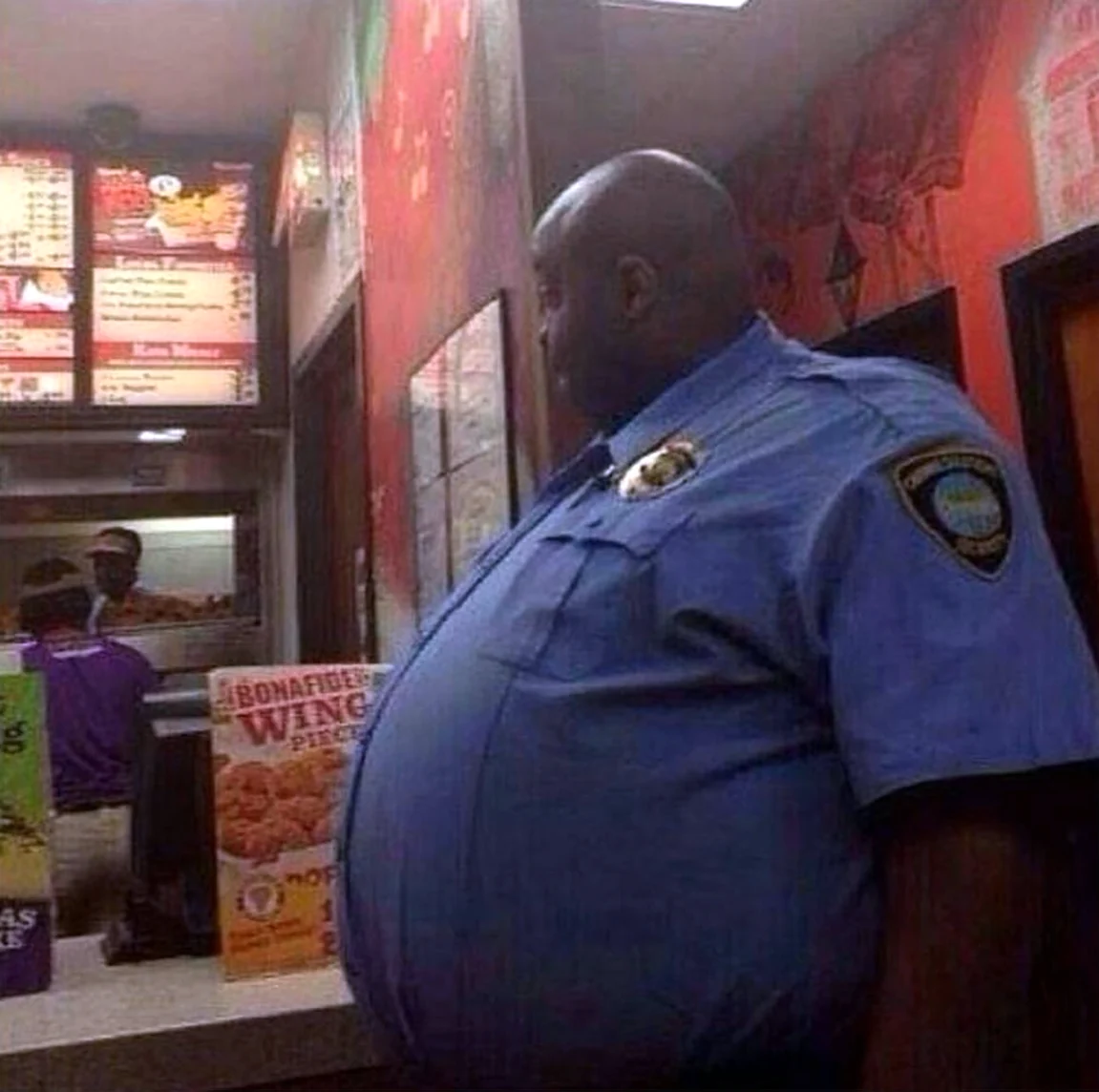 Полиция жирный