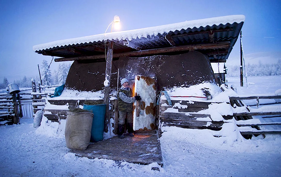 «Полюс холода» город Оймякон
