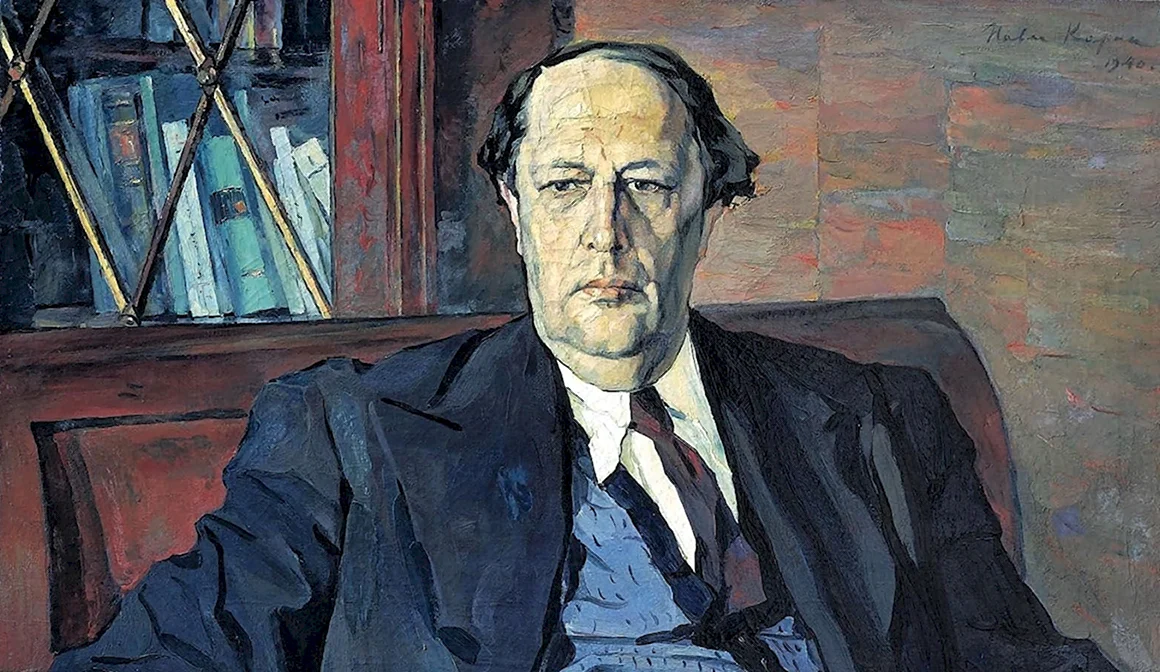 Портрет а. Толстого художник п.д.Корин