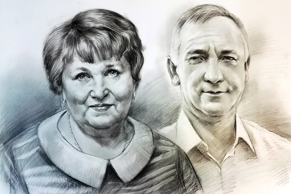Портрет бабушки и дедушки